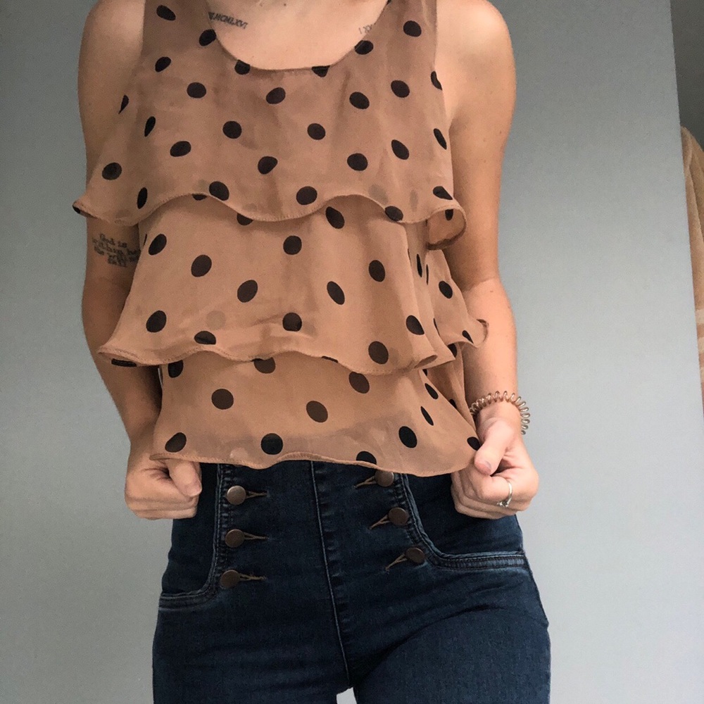 Forever 21 Polka Dot Tank Top